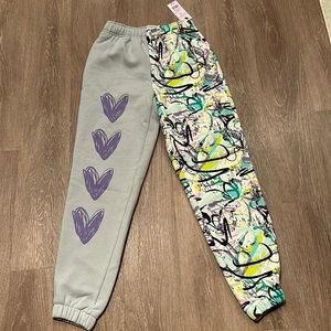 NWT Wild Fable Grafitti Art Sweatpants